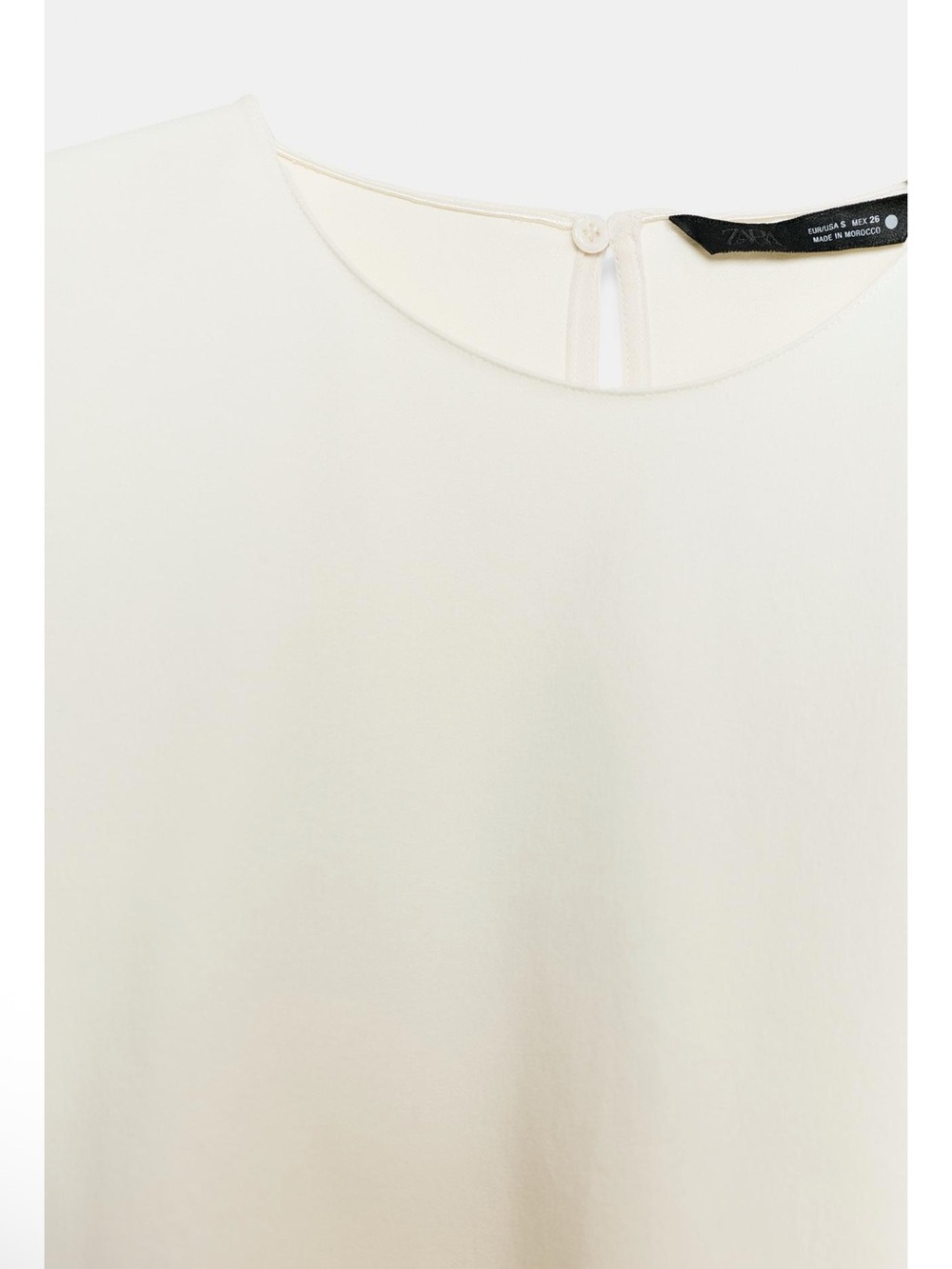 ZARA ZW COLLECTION ASYMMETRIC TOP Size XS - Picture 12 of 13